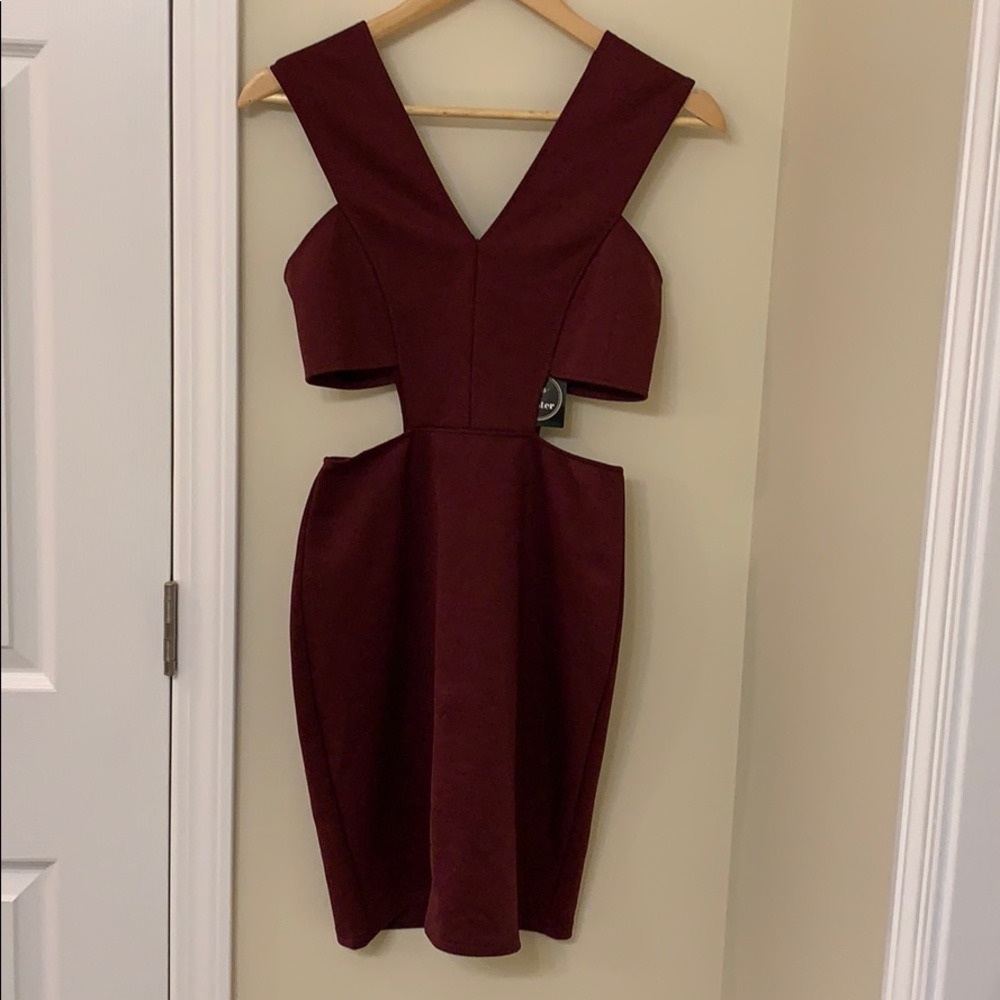 Topshop cutout dress